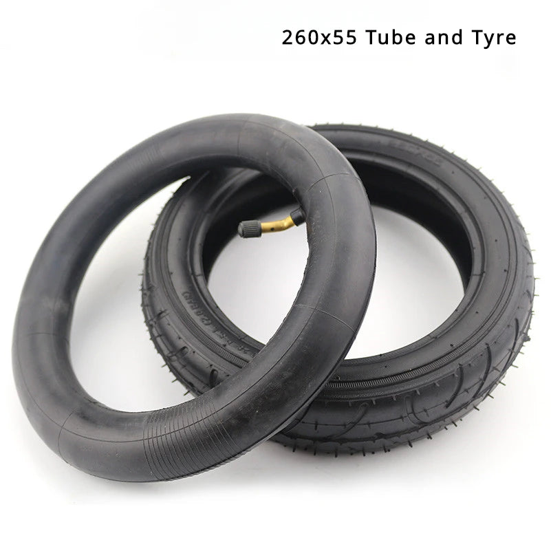 260x55 Outer Tyre Inner Tube Fits Children Tricycle,Baby Trolley,Folding Baby Cart,Electric Scooter,Bicycle 260*55 Wheel Tire inner and outer tire China