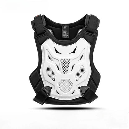 CE Motorcycle Armor Off-Road Riding Chest Roost Vest - All Season Motocross Body Protector