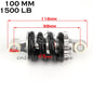 100MM 125MM 150MM 180MM 190MM 200MM Rear Suspension Shock for 47cc 49CC Super Minimoto ATV Quad electric scooter Pocket Bike 100mm-1500LB