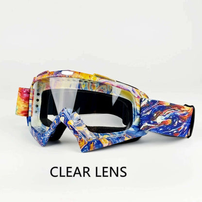 New colors Motocross Goggles Glasses Riding Skiing Sport Eye Ware MX Off Road Helmets Gafas Motorcycle Goggle for ATV DH MTB