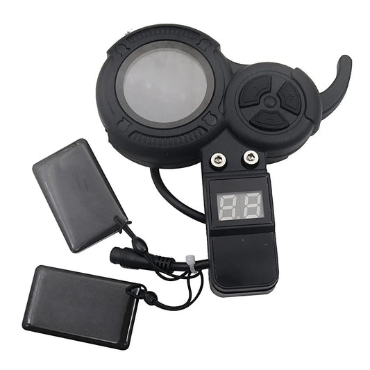 60V 35A Sine Wave 2 in 1 Dual Drive Controller Display Throttle & NFC Card For VSETT 10+ 60V Electric Scooter