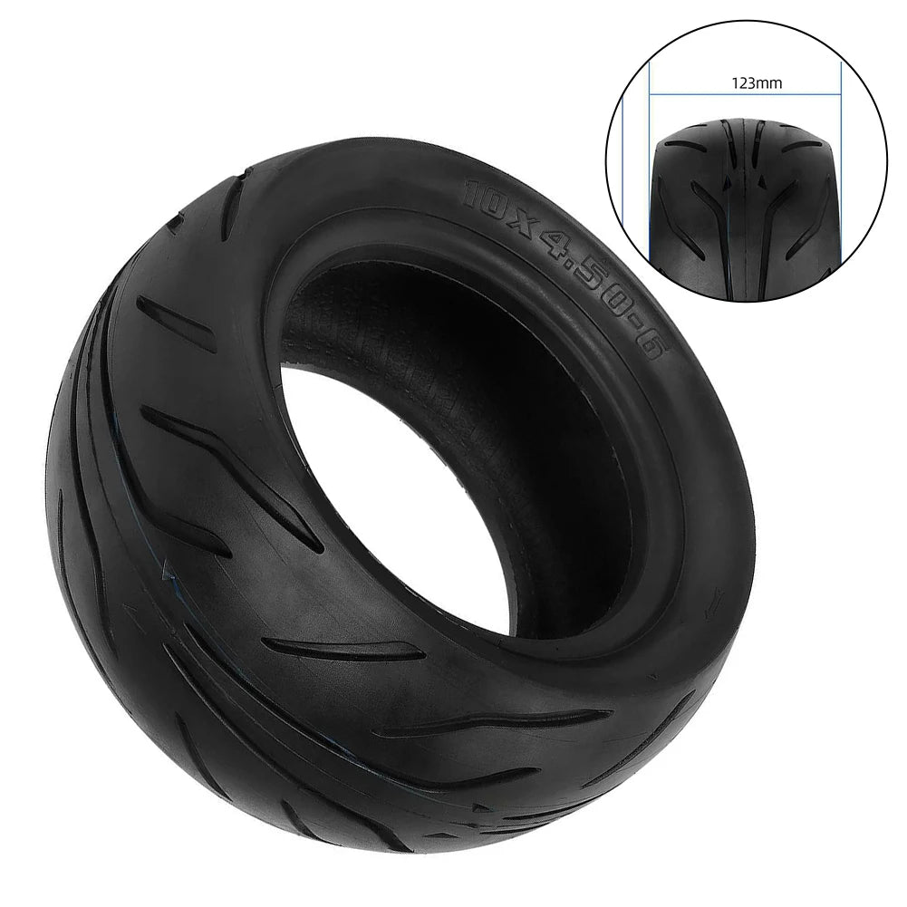 1pc 10inch 10*4.50-6 Outer Tire For Electric Scooter For E-Vehicles 10x4.50-6 Tyre Wear-resistant Rubber Tire Accessories
