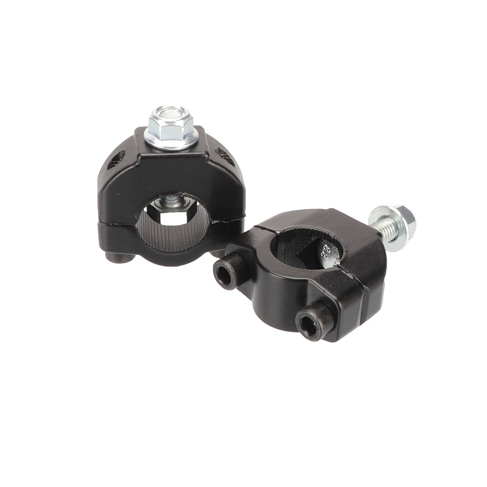 Motorcycle 22mm 7/8'' Handlebar Bar Risers Mount Bracket Clamp Taper For 2 Stroke 47cc 49cc Mini Moto Dirt Bike Motocross parts