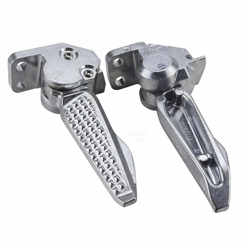 Motorcycle Bicycle Rear Passenger Foot Pedal Foot Rest Ped Foldable For Haojue USR 125 UFD VX USR UCR AFR 125 125cc