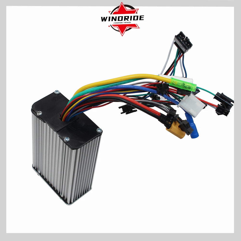 Original DAMAO MA01 5-Pin 36V 48V 52V 60V 72V High-power Throttle Square Wave Hall Controller FLJ Electric Scooter Modification
