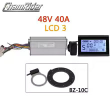 KT Ebike Controller 36V-52V 1500W 1000W | Dual Mode Sinewave with LCD3 Display & PAS