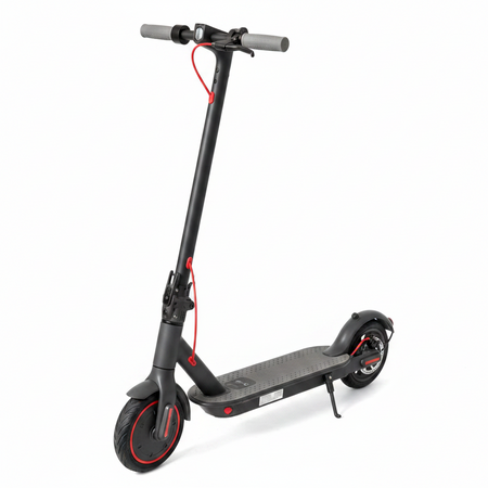 Side profile of AOVOPRO ES80 electric scooter with durable frame design
