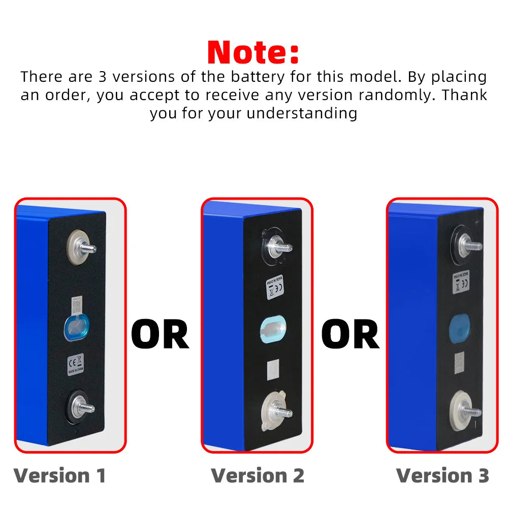 Side profile of prismatic lithium iron phosphate battery casing
