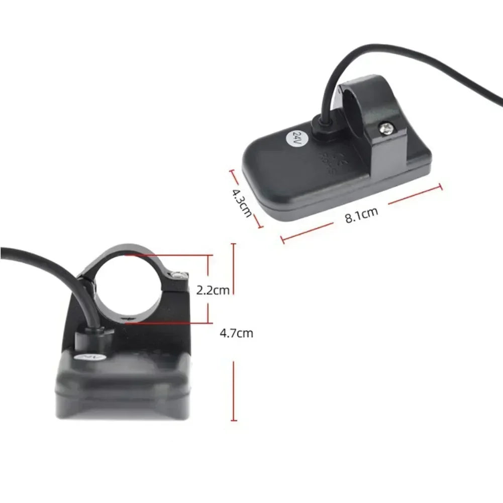 Simple plug-and-play connector for 810 LED e-bike display kit