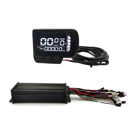 Sine wave e-bike controller with display