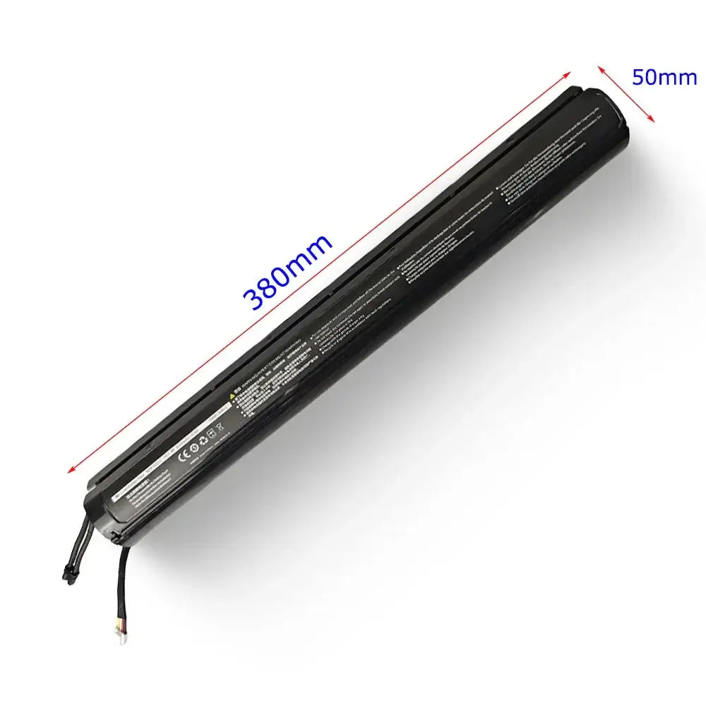 36V 5200mAh Battery Pack for Ninebot Segway ES1 ES2 ES3 ES4 Electric Scooters side view with dimensions.