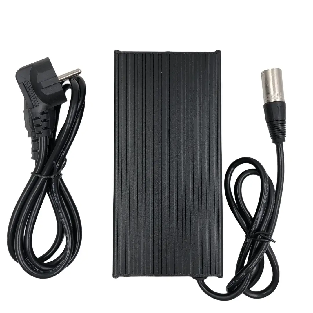 60V Fast Charger 67.2V/5A Fast Charger For 16S 60V lithium Battery Charger XLR Connector Strong Heat Dissipation