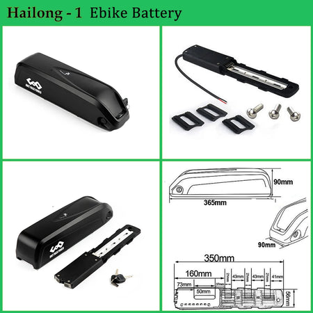Smart BMS Protected Ebike Battery