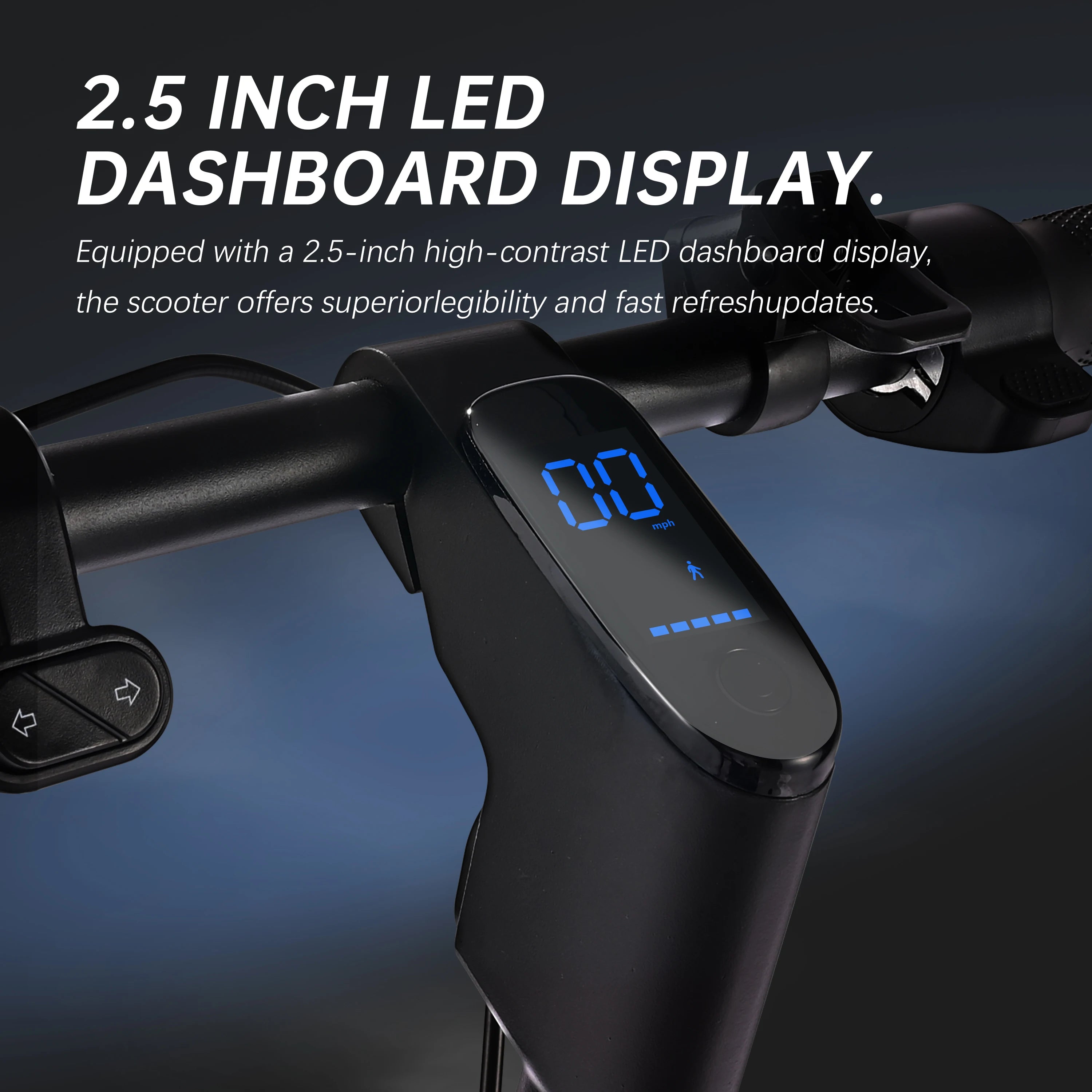 Smart app controlled electric scooter