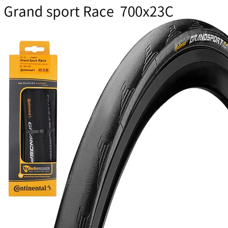 Smooth rolling continental road tire