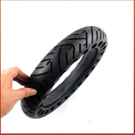 Solid rubber honeycomb tire for 12 inch hoverboard