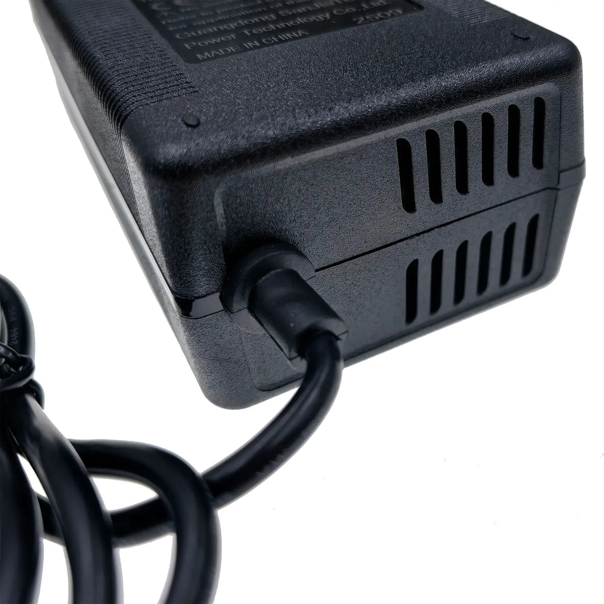 53.6V 2A Smart Lithium Battery Charger for 48V 13S Li-ion Battery (MI4 Ultra Plug) with power cable.
