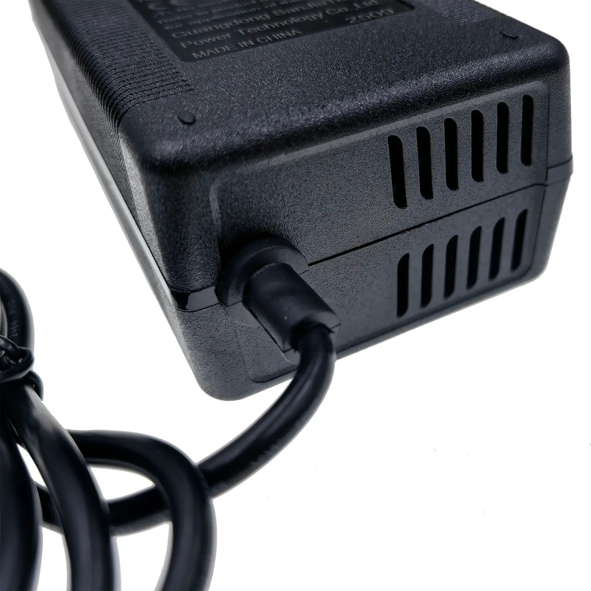 53.6V 2A Smart Lithium Battery Charger for 48V 13S Li-ion Battery (MI4 Ultra Plug) with power cable.