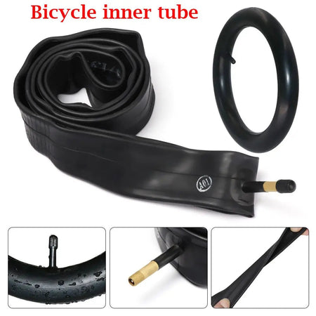 Sport rubber bike inner tube for 12–20 inch bicycle wheels