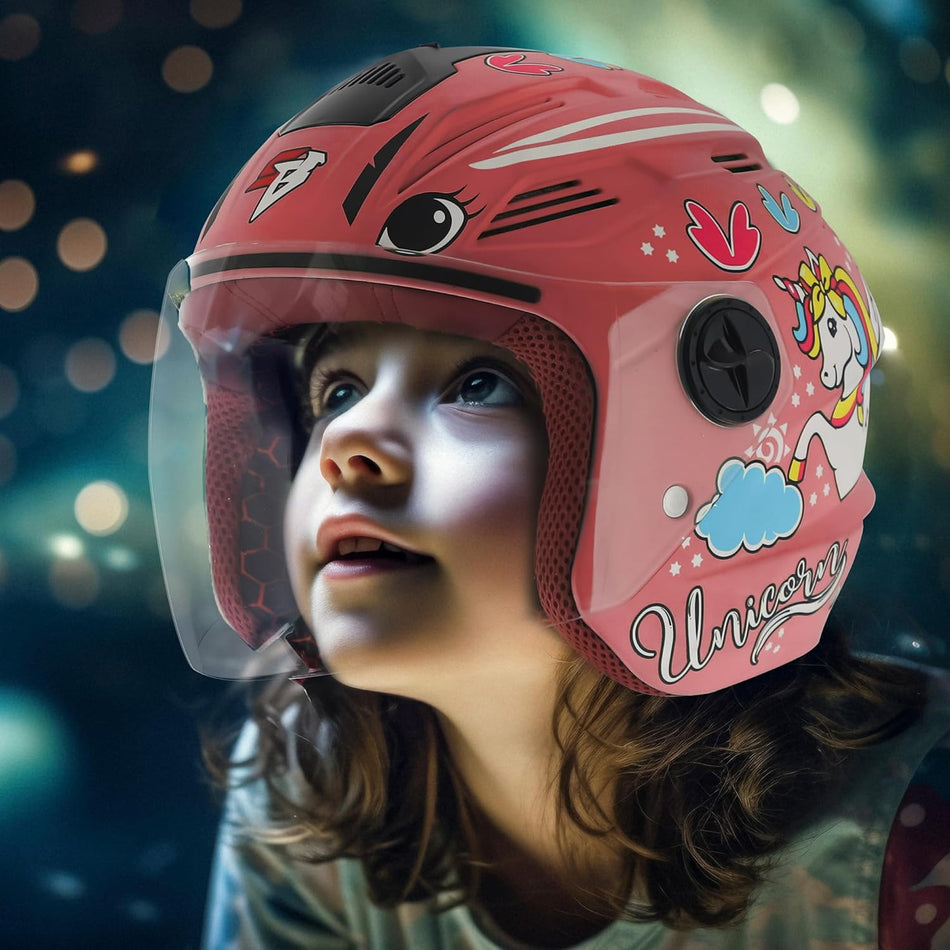 Steelbird kids bike helmet
