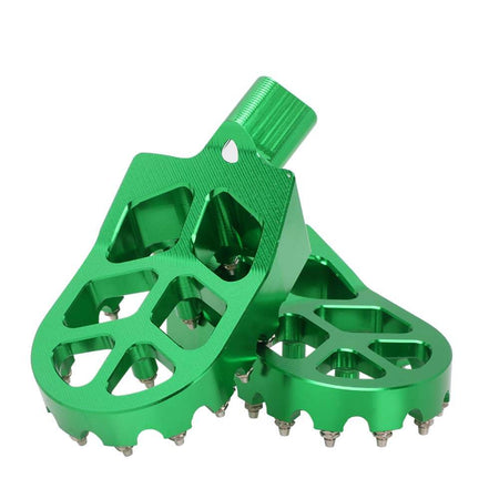 Strong aluminum dirt bike foot pegs for off road riding