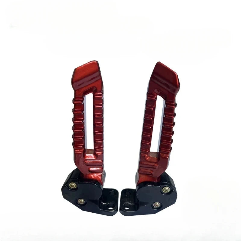Strong aluminum passenger footrest for 125cc scooters