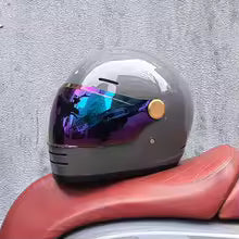 Strong and sturdy road safety full face helmet