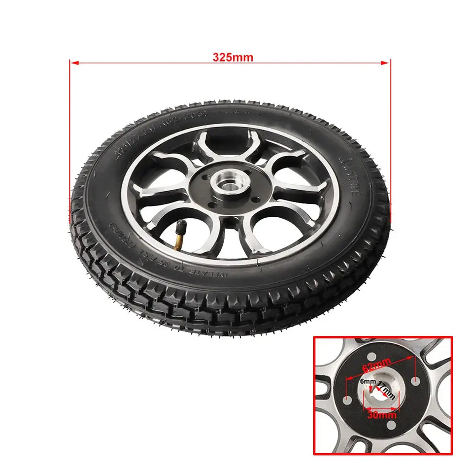 Strong grip and stable handling wheelchair tire
