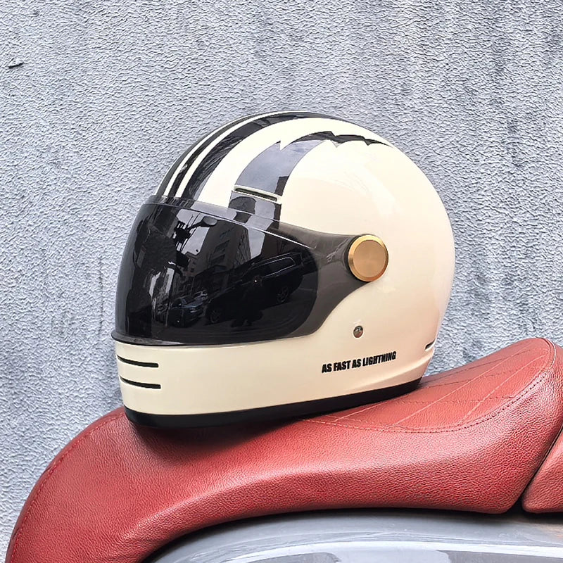Strong outer shell ABS full face riding helmet
