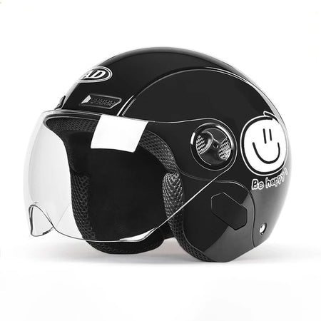 Stylish ladies moped riding helmet