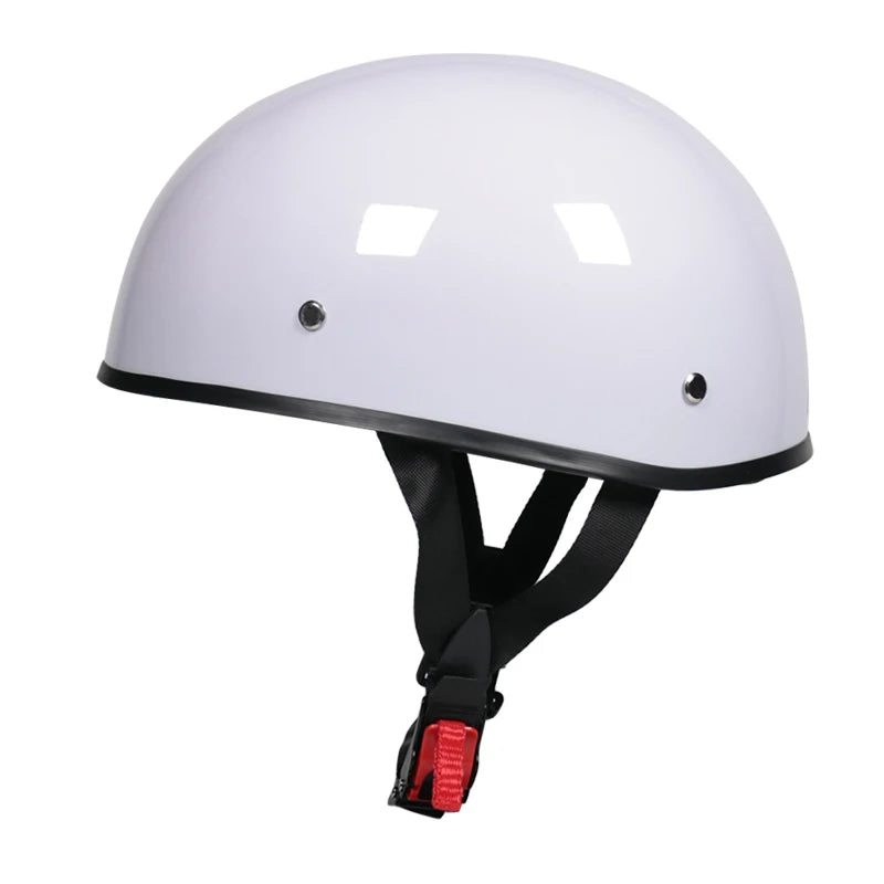 Stylish retro motorcycle safety helmet