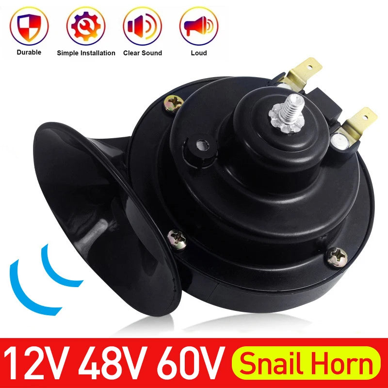 Super loud snail horn for motorcycle scooter electric moped