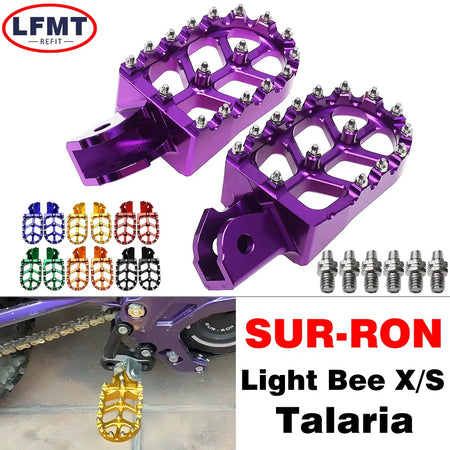 Sur-Ron Light Bee S X Aluminum Foot Pegs