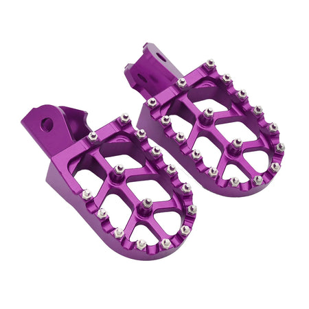 Sur Ron Light Bee S motorcycle foot pegs aluminum design