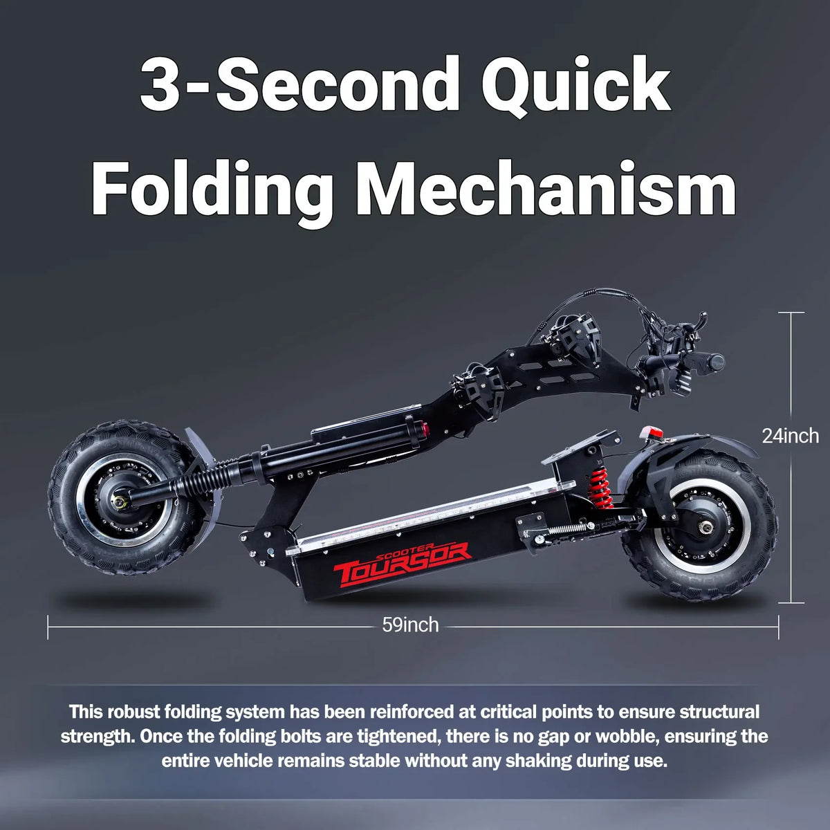 TOURSOR X14 off road electric scooter for adults