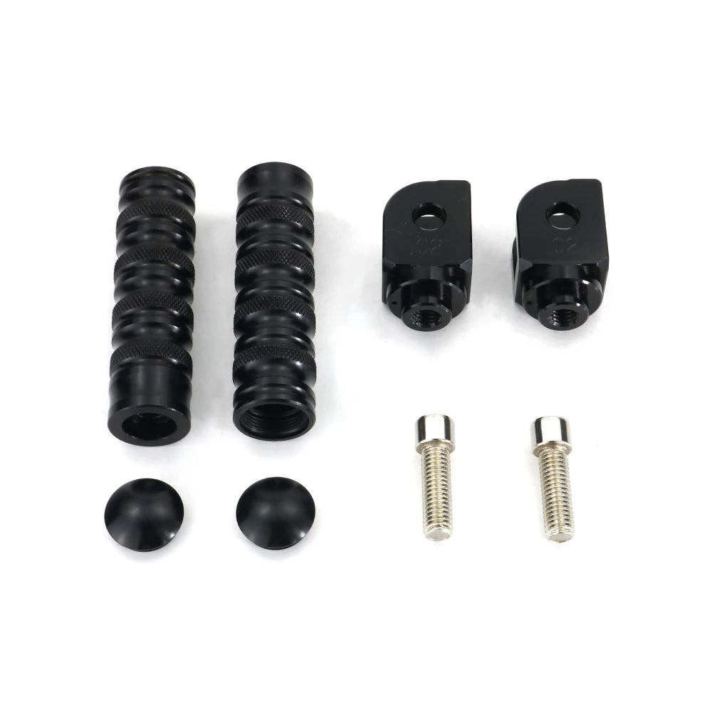 Textured grip motorcycle front footrests Yamaha MT09