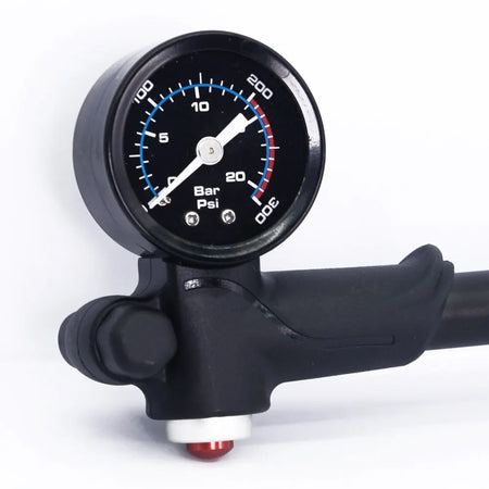 ThinkRider shock pump with built in gauge