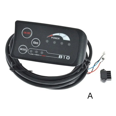 Three-level battery indicator on 48V 810 LED display panel