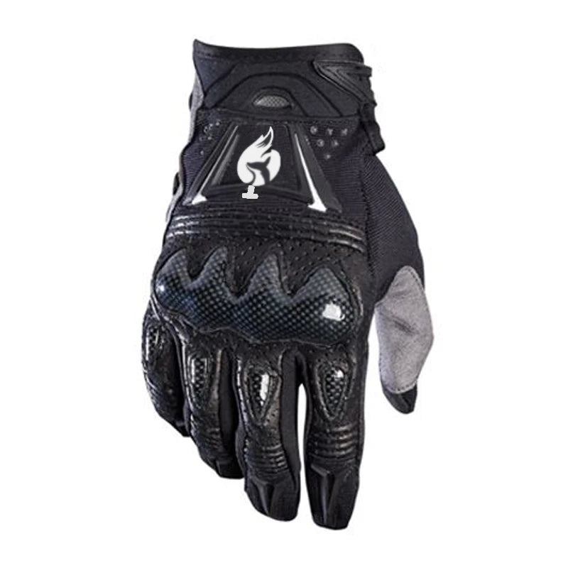 Touch screen compatible riding gloves for motorcycle use