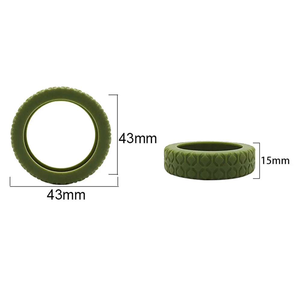 Travel accessories silicone wheel protectors for suitcases