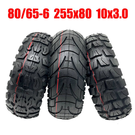   TUOVT Tyre 80/65-6 255x80 Tubeless Tire for Electric Scooter