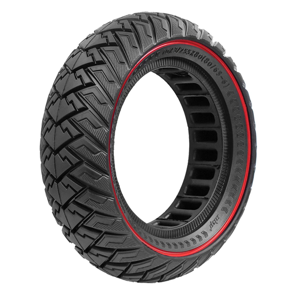   10 Inch 255x80 Off-Road Solid Tire for Electric Scooters