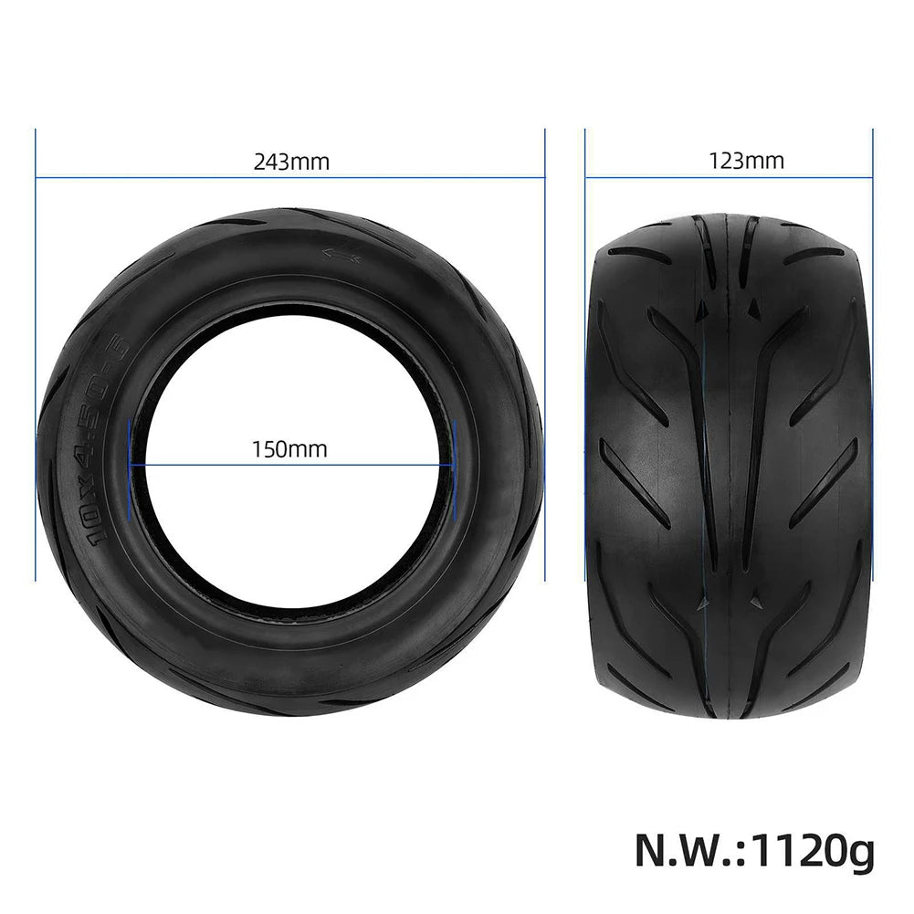   1pc 10inch 10*4.50-6 Outer Tire for Electric Scooter