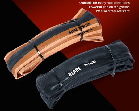   Ontrack Folded Tire Road 700X25C 28C Blade 30Tpi Skin Wall Black