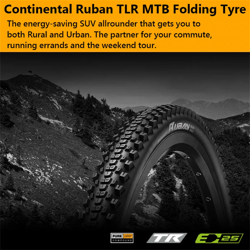   Continental Ruban Shieldwall Tubeless Tire