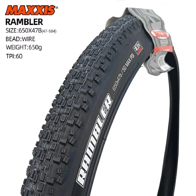   GRAVEL RAMBLER GMTB Bicycle Tire 700x40C, 700x45C, and 650x47B