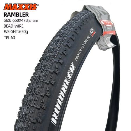   GRAVEL RAMBLER GMTB Bicycle Tire 700x40C, 700x45C, and 650x47B