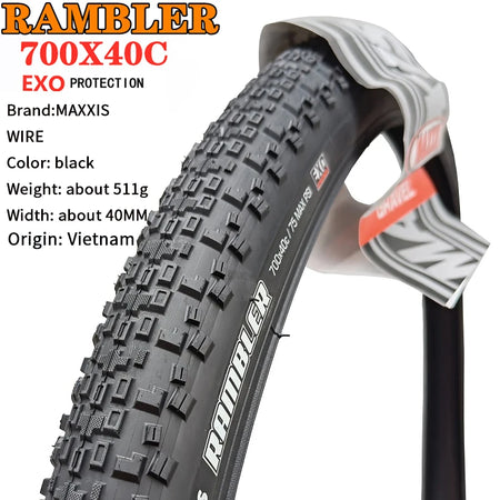  GRAVEL RAMBLER GMTB Bicycle Tire 700x40C, 700x45C, and 650x47B