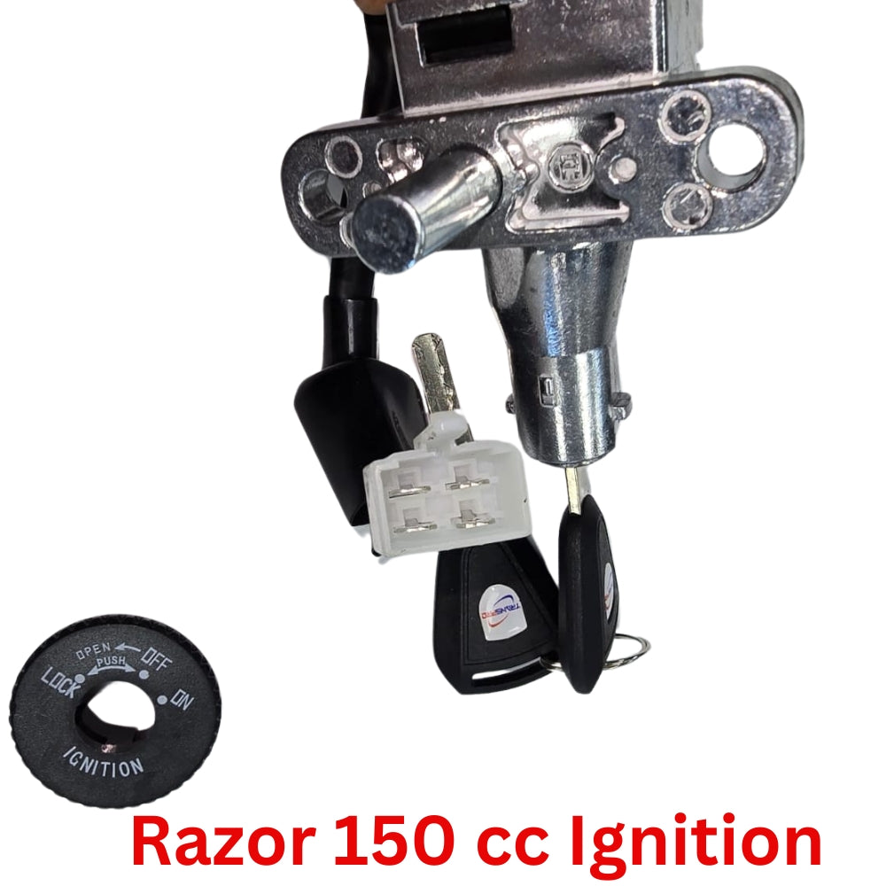 Key Ignition Replacement for Transpro Razor Gas Bike 150-200cc Bikes