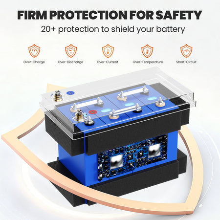 U204 LiFePO4 Battery with 200A BMS